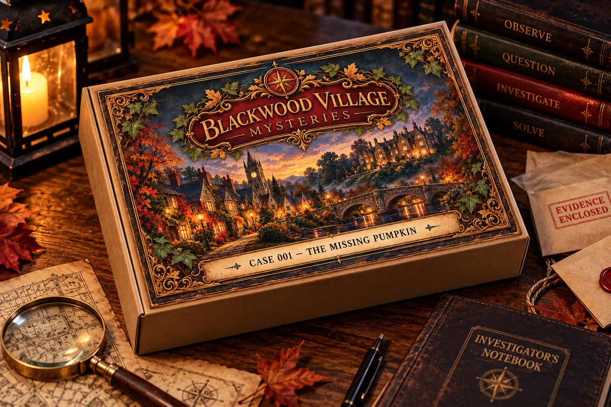 Blackwood Village Mysteries — Case 001: The Missing Pumpkin