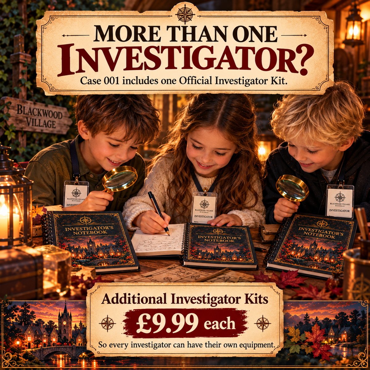 Blackwood Village — Official Investigator Kit