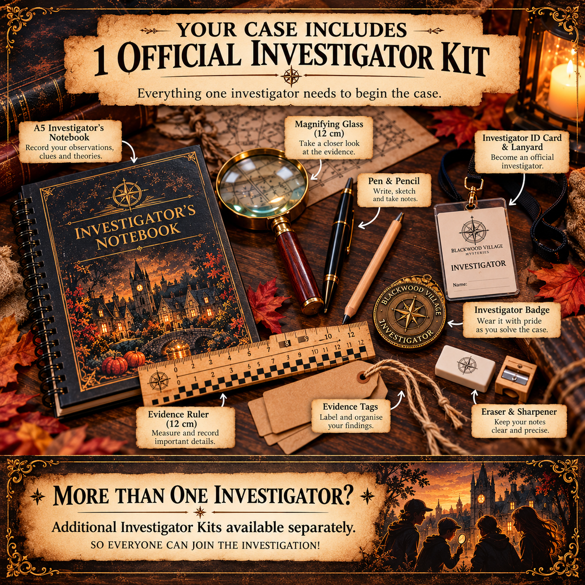 Blackwood Village Mysteries — Case 001: The Missing Pumpkin